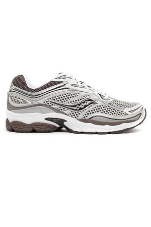 Sneakers Progrid Omni 9 bianco e marrone SAUCONY | S7073957