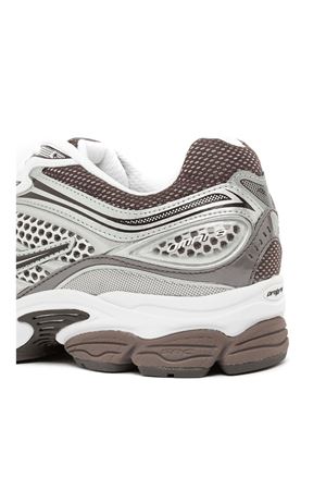 Sneakers Progrid Omni 9 bianco e marrone SAUCONY | S7073957