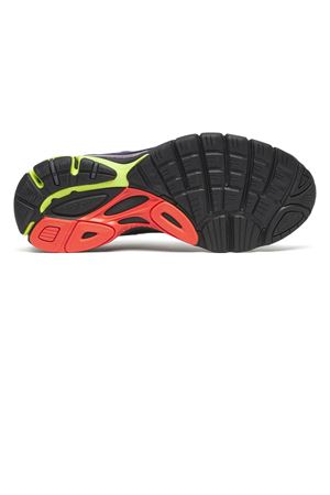 Sneakers ProGrid Guide 7 in misto tessuto nero SAUCONY | S7093621