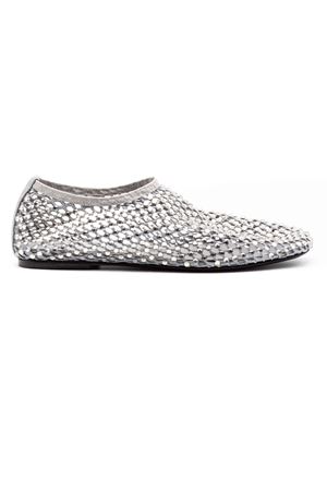 Grey mesh ballet flats STRATEGIA | R11GREY