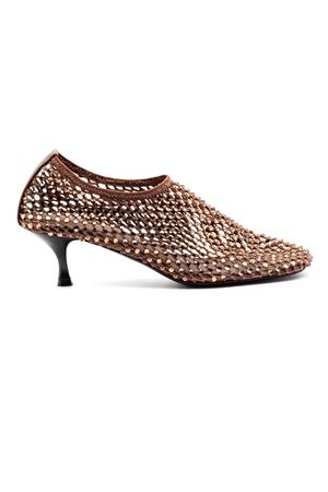 Brown mesh pumps STRATEGIA | R14CACAO