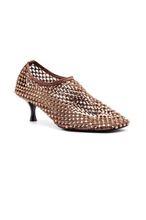 Brown mesh pumps STRATEGIA | R14CACAO