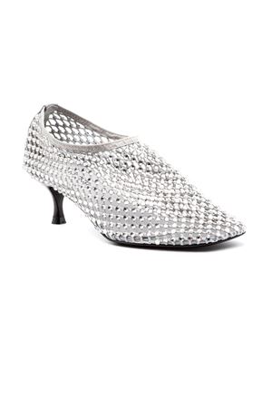 Grey mesh pumps STRATEGIA | R14LIGHTGREYSILVER
