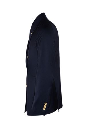 Blazer doppio petto in lana vergine 110S super blu TAGLIATORE | 1SMC20K070001B5713