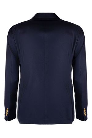 Blazer doppio petto in lana vergine 110S super blu TAGLIATORE | 1SMC20K070001B5713