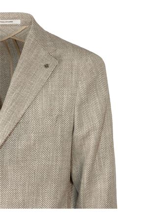 Beige jacket in virgin wool and silk blend TAGLIATORE | 1SMC22KC90059ET866