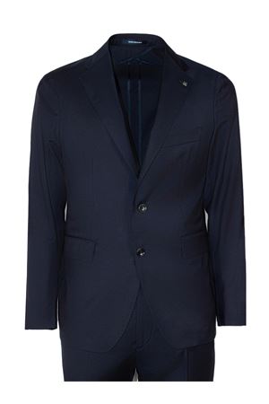 Tailored suit in dark blue Super 110's virgin woo TAGLIATORE | 2SMC22B01060004B5083