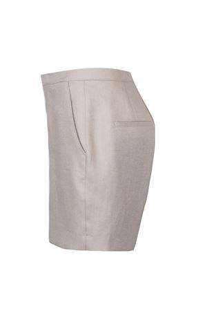 Beige linen Bermuda shorts TAGLIATORE | BELLE340021ET818