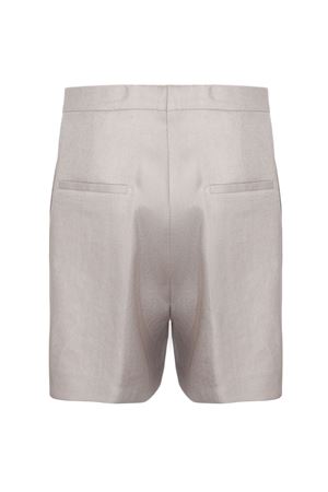 Beige linen Bermuda shorts TAGLIATORE | BELLE340021ET818