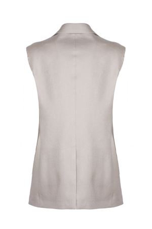 Tailored beige linen waistcoat TAGLIATORE | JBERNICE340021ET818