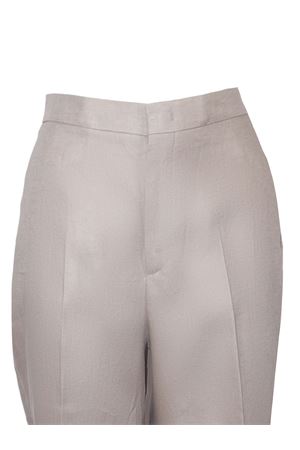 Beige linen trousers TAGLIATORE | PADIMA340021ET818