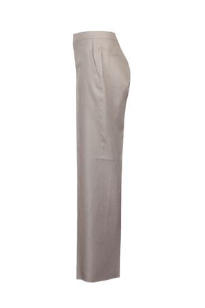Beige linen trousers TAGLIATORE | PADIMA340021ET818