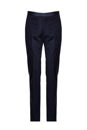 Tailored suit in dark blue Super 110's virgin wool TAGLIATORE | SFBR10A01060004B5083