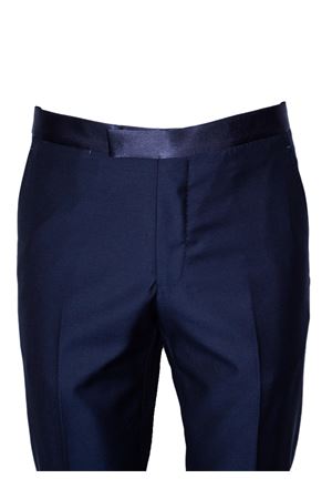 Tailored suit in midnight blue Super 130's wool TAGLIATORE | SFNJ15A01060007B3105