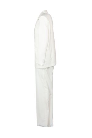 White virgin wool blend suit TAGLIATORE | TADRIANNE11BAD150188X1281
