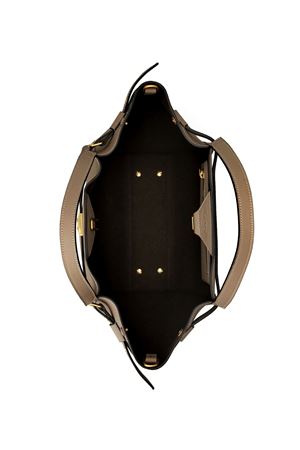 Borsa Shopping in Pelle Beige Piccola TOD'S | XBWTIMA0200WKAC413