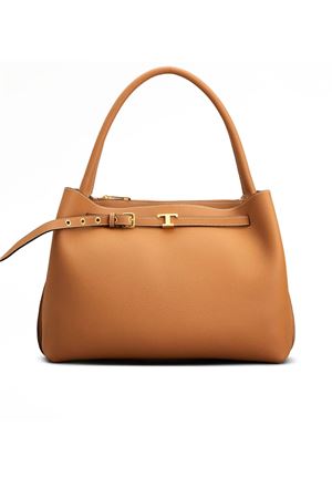 Borsa a Mano in Pelle Marrone Piccola TOD'S | XBWTIMJ0200WKAS410
