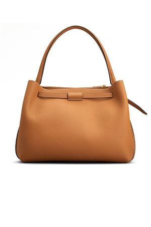 Borsa a Mano in Pelle Marrone Piccola TOD'S | XBWTIMJ0200WKAS410