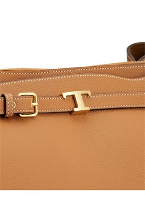 Borsa a Mano in Pelle Marrone Piccola TOD'S | XBWTIMJ0200WKAS410