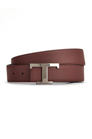 T Timeless Reversible Belt in Leather TOD'S | XCMCQR55100HDL576C