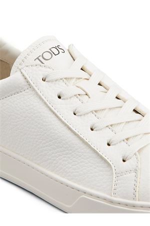Sneakers in pelle di vitello bianco TOD'S | XXM04L0HZ40EK0B001