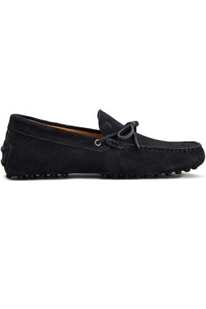 Mocassino Gommino in Pelle Scamosciata Blu TOD'S | XXM22L0JV80RE0U835