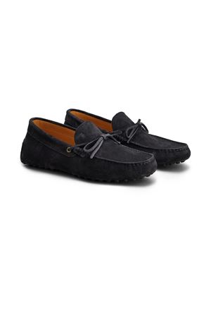 Mocassino Gommino in Pelle Scamosciata Blu TOD'S | XXM22L0JV80RE0U835