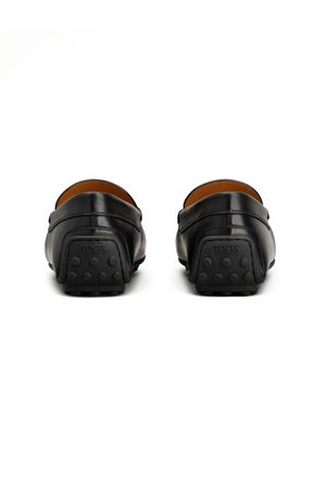 City Gommino Black Leather Loafer TOD'S | XXM76L0KE40D90B999