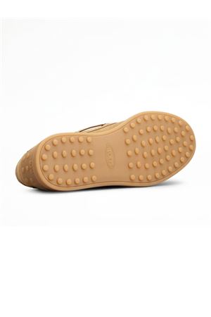 Scarpa da Barca in Pelle Scamosciata beige TOD'S | XXM78L0JP00RE0C801