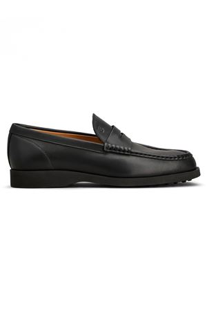 Mocassino in Pelle Nera TOD'S | XXM98L0KC00N6MB999