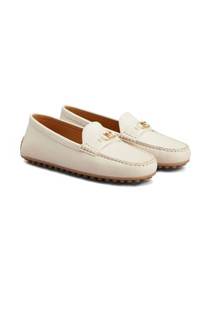 Mocassino City Gommino in Pelle Bianco TOD'S | XXW10L0JY80N6MC019