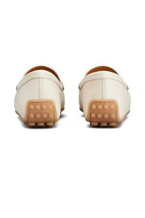 Mocassino City Gommino in Pelle Bianco TOD'S | XXW10L0JY80N6MC019