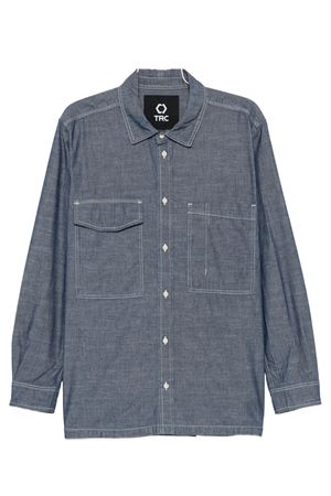 Camicia in denim blu scuro TRC | TRC005003C0722HP002