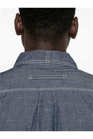 Camicia in denim blu scuro TRC | TRC005003C0722HP002