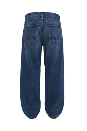 Jeans in denim di cotone blu TRC | TRC005305C7276KN008