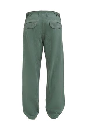 Pantaloni Cargo in cotone verde TRC | TRC007305C3218EP023