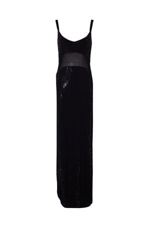 Long black dress TWENTYFOURHAITCH | A0083NERO
