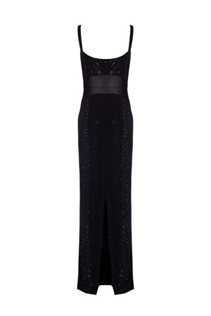 Long black dress TWENTYFOURHAITCH | A0083NERO