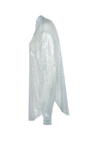 Light blue sequinned shirt TWENTYFOURHAITCH | A0086AZZURROCHIARO