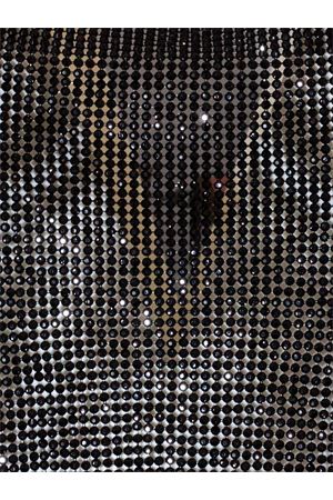 Top nero in maglia strass TWENTYFOURHAITCH | A0121NERO
