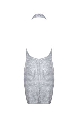 A mini dress crafted from stretch silver jersey TWENTYFOURHAITCH | A0127ARGENTO