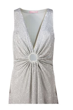 Silver Navagio midi dress TWENTYFOURHAITCH | A0128ARGENTO