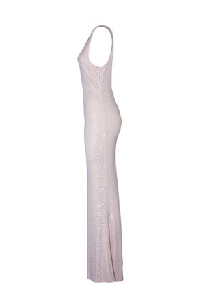 Long pink dress TWENTYFOURHAITCH | A526CIPRIACRYSTAL