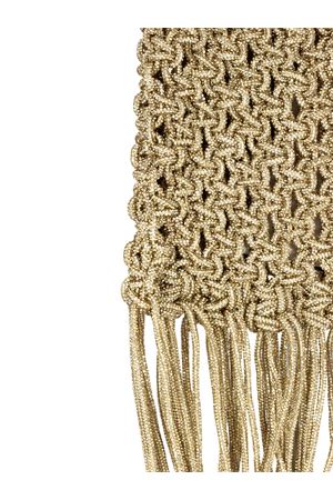 Maronti bag in gold rhinestone knit TWENTYFOURHAITCH | BAG0004562PORO
