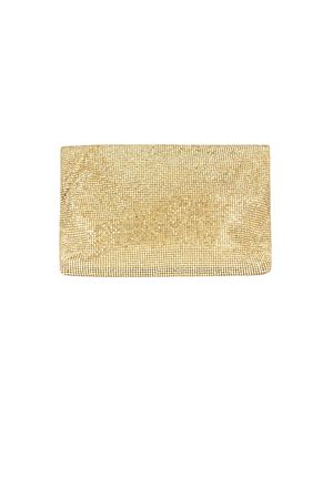Varadero mini clutch bag in rhinestone knit TWENTYFOURHAITCH | BAG0005362PORO
