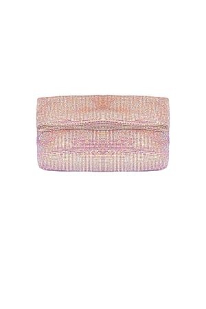 Varadero mini clutch bag in rhinestone knit TWENTYFOURHAITCH | BAG0005362PROS