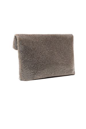 Dunham pewter maxi clutch bag TWENTYFOURHAITCH | LB1006962PARG