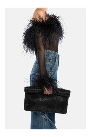 Dunham pewter maxi clutch bag TWENTYFOURHAITCH | LB1006962PNER