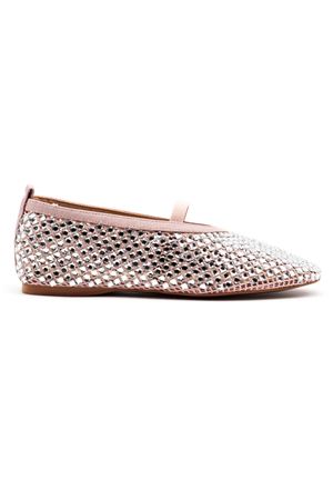Ballerina in rete rosa TWENTYFOURHAITCH | S0114ROSAARGENTO