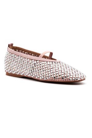 Ballerina in rete rosa TWENTYFOURHAITCH | S0114ROSAARGENTO